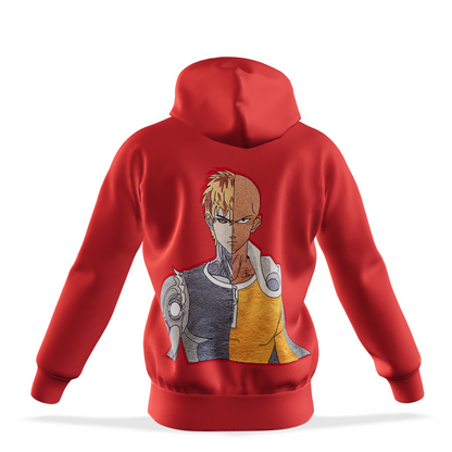 Bald Hero : Oversized Zipper Hoodie
