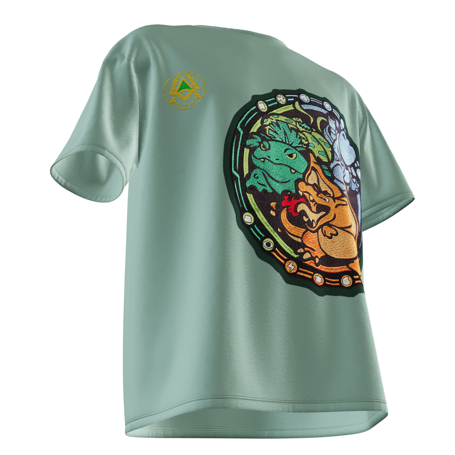 Elemental Trio : Oversized Tee