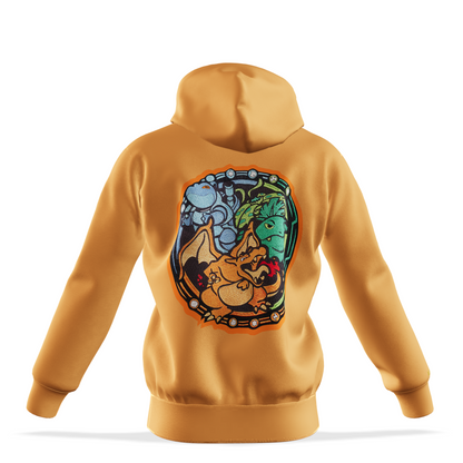 Elemental Trio : Oversized Zipper Hoodie