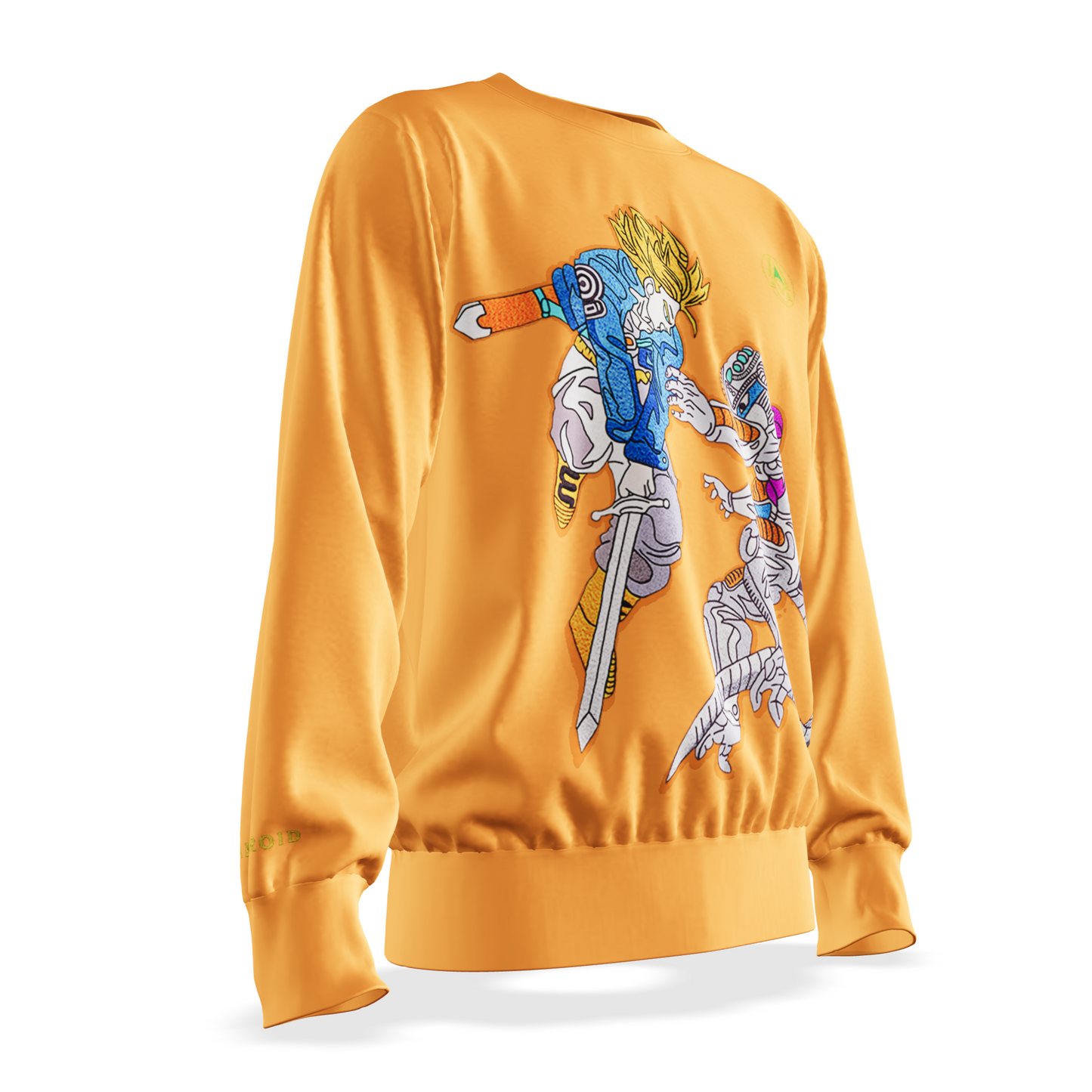 The Time Warrior Clash : Oversized Sweatshirt