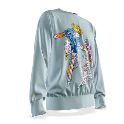 The Time Warrior Clash : Oversized Sweatshirt