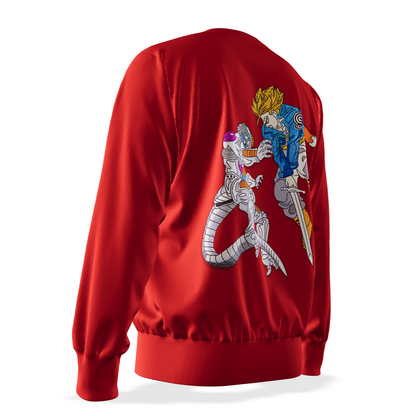 The Time Warrior Clash : Oversized Sweatshirt