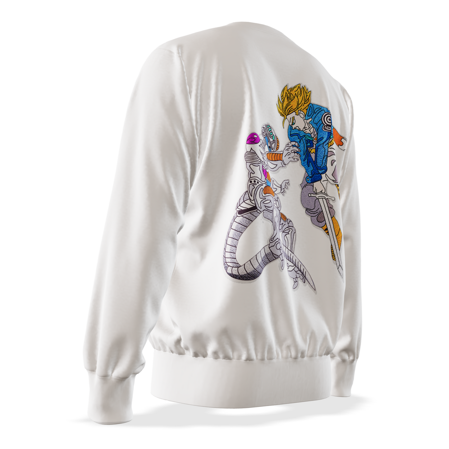 The Time Warrior Clash : Oversized Sweatshirt