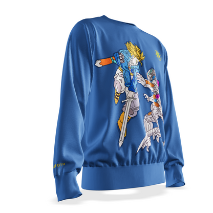 The Time Warrior Clash : Oversized Sweatshirt