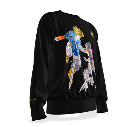 The Time Warrior Clash : Oversized Sweatshirt