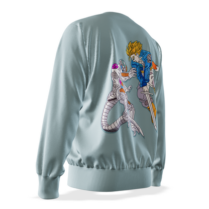The Time Warrior Clash : Oversized Sweatshirt
