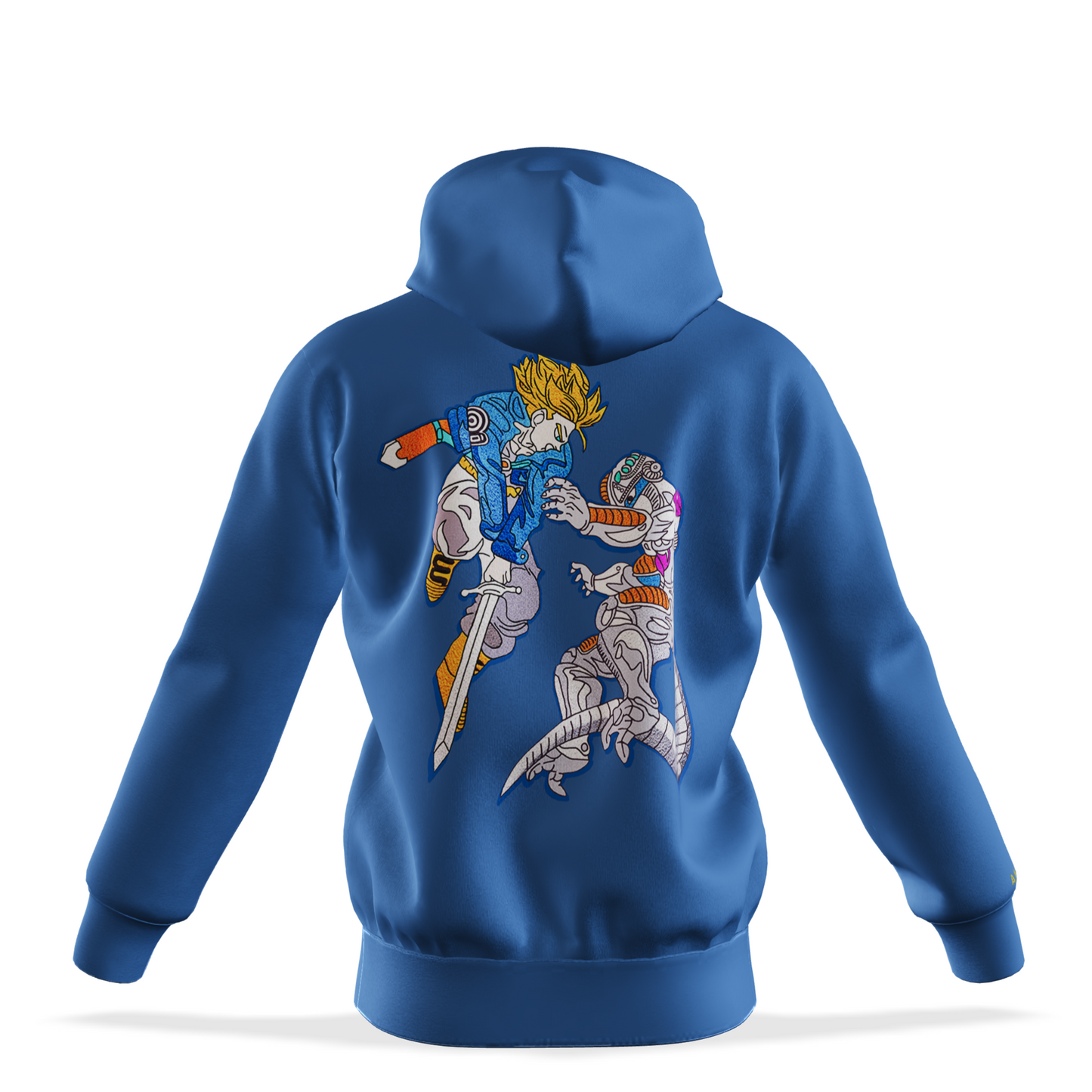 The Time Warrior Clash : Oversized Zipper Hoodie