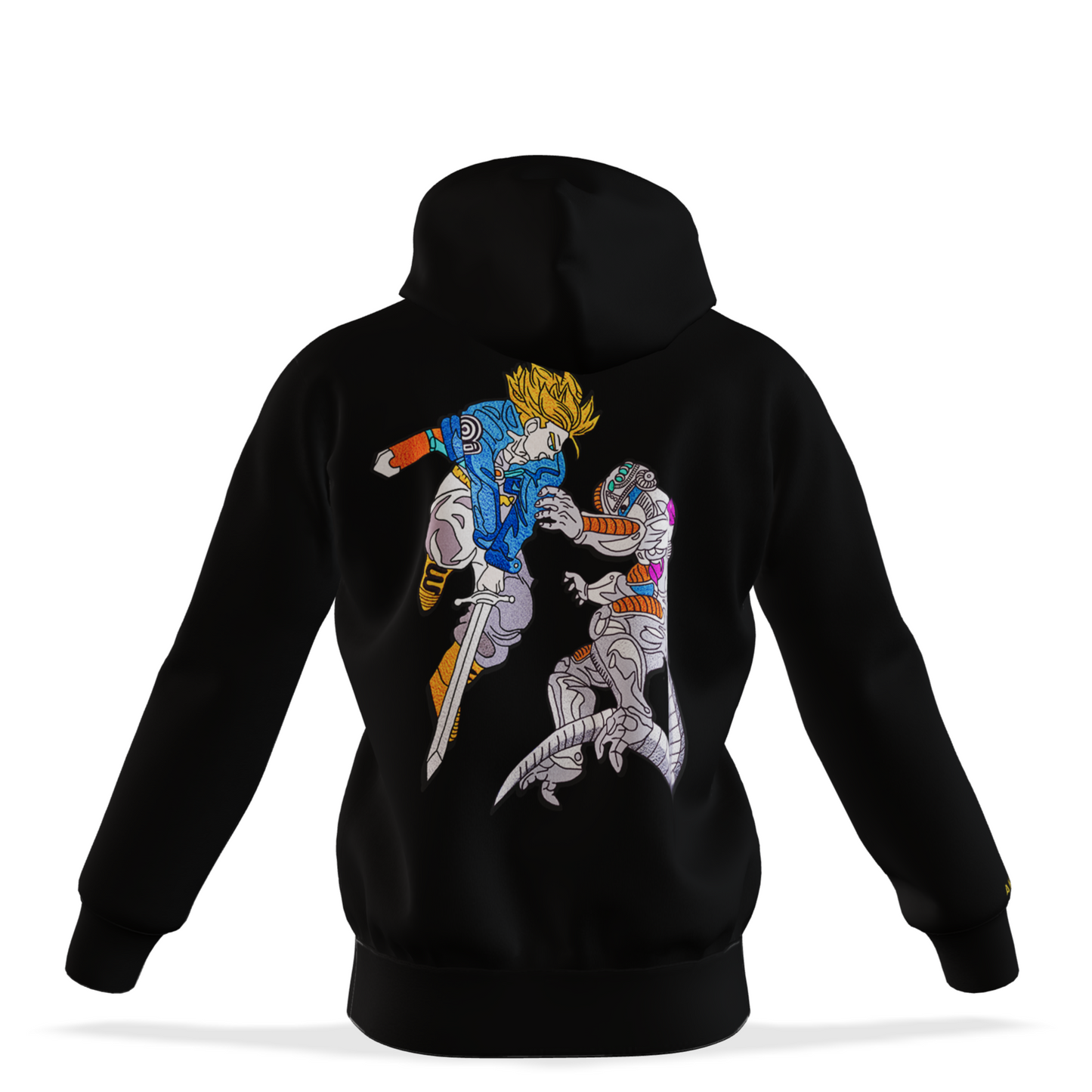 The Time Warrior Clash : Oversized Zipper Hoodie