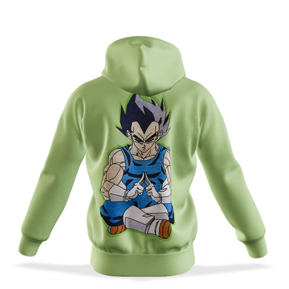 Warrior Prince : Oversized Zipper Hoodie