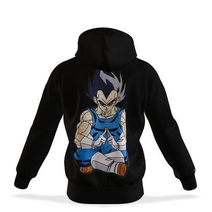 Warrior Prince : Oversized Zipper Hoodie