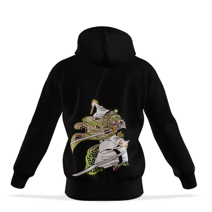 Wandering Ronin : Oversized Zipper Hoodie